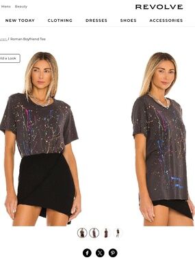 Michael Lauren Roman boyfriend tee